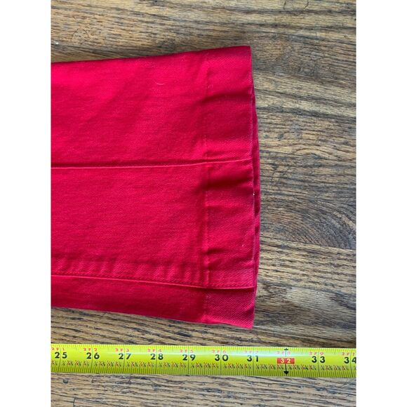 REVICE Red Venus Star Bootcut Flare Stitch Star Butt Pants Jeans Women's Size 27 - Picture 9 of 9